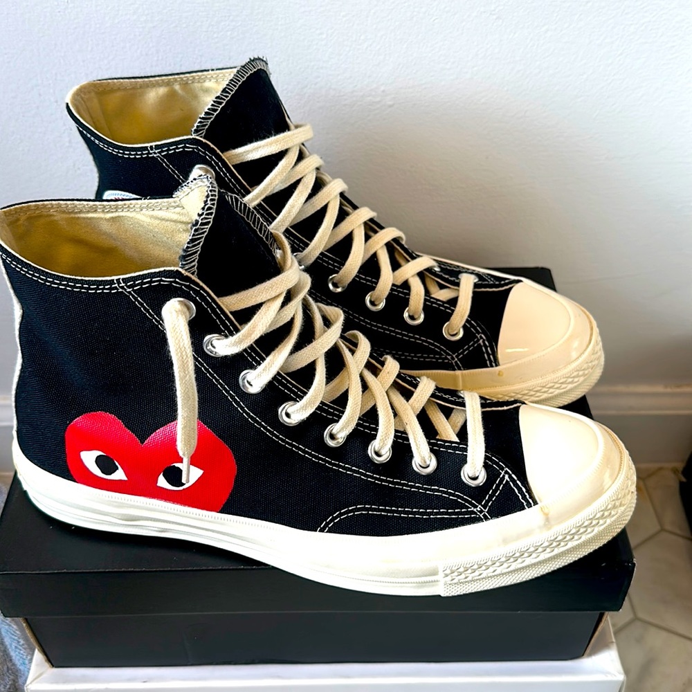 Converse comme does Garçons x converse Chuck Taylor allstar 70 (black)